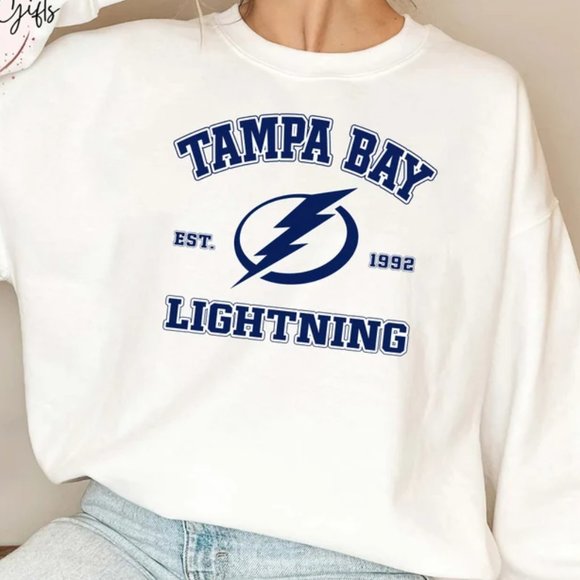 Gildan Other - Tampa Bay Lightning Est. 1992 Crewneck Sweatshirt,Tampa Bay Lightning Shirt,NHL